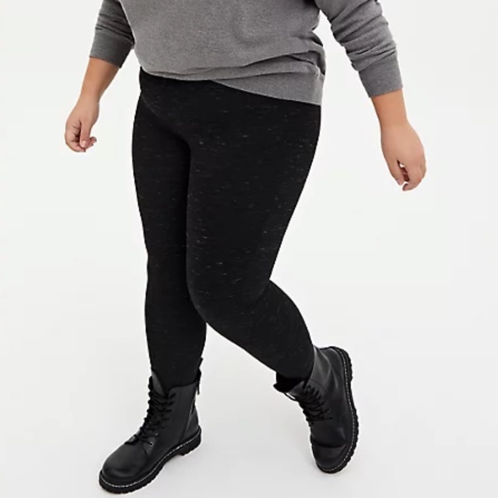Torrid Slim Fit Smoothing Space Dye Pixie Pant
